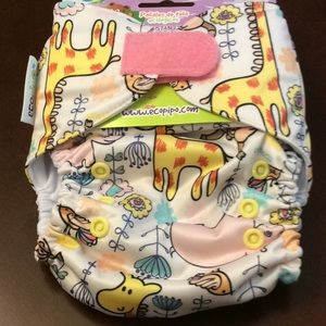 🌱One size cloth diaper 🐒🦒🦛💞